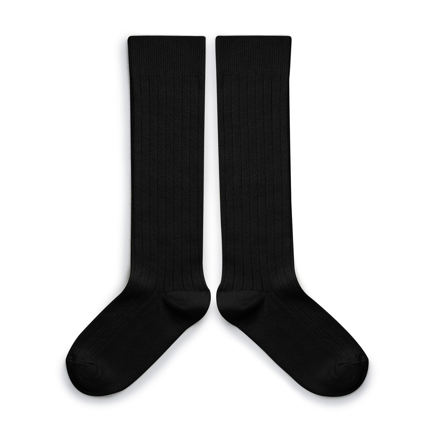 La Haute Chaussettes hautes c tes Noir de Charbon